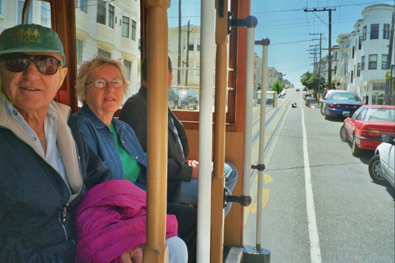 110 Al Vi on trolley San Fran alviontrolleysanfran.jpg